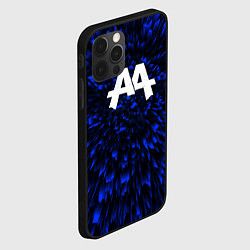 Чехол для iPhone 12 Pro Max Asking Alexandria blue energy, цвет: 3D-черный — фото 2