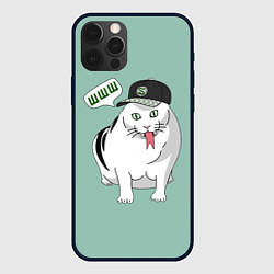 Чехол для iPhone 12 Pro Max Котозмей, цвет: 3D-черный