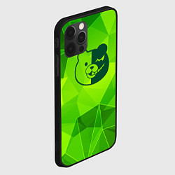 Чехол для iPhone 12 Pro Max Danganronpa green poly, цвет: 3D-черный — фото 2