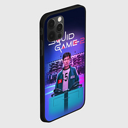 Чехол для iPhone 12 Pro Max Сон Ки Хун - Игра в кальмара, цвет: 3D-черный — фото 2