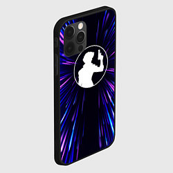 Чехол для iPhone 12 Pro Max Cowboy Bebop neon energy, цвет: 3D-черный — фото 2