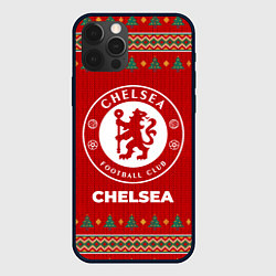 Чехол для iPhone 12 Pro Max Chelsea new year, цвет: 3D-черный