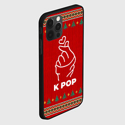 Чехол для iPhone 12 Pro Max K Pop new year, цвет: 3D-черный — фото 2