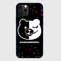 Чехол для iPhone 12 Pro Max Danganronpa конфети, цвет: 3D-черный