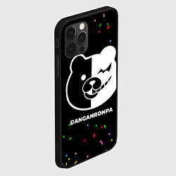 Чехол для iPhone 12 Pro Max Danganronpa конфети, цвет: 3D-черный — фото 2