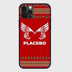 Чехол для iPhone 12 Pro Max Placebo new year, цвет: 3D-черный