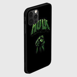 Чехол для iPhone 12 Pro Max Hulk punch, цвет: 3D-черный — фото 2