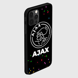 Чехол для iPhone 12 Pro Max Ajax конфети, цвет: 3D-черный — фото 2