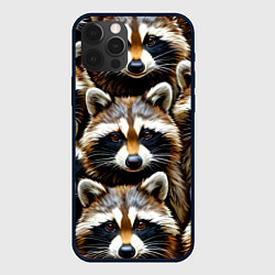 Чехол для iPhone 12 Pro Max Енотики, цвет: 3D-черный