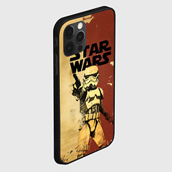 Чехол для iPhone 12 Pro Max Звездные войны - клон, цвет: 3D-черный — фото 2