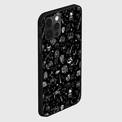 Чехол для iPhone 12 Pro Max Звездные войны паттерн, цвет: 3D-черный — фото 2