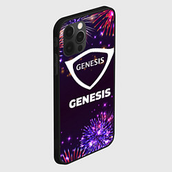 Чехол для iPhone 12 Pro Max Праздничный Genesis, цвет: 3D-черный — фото 2