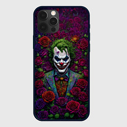 Чехол для iPhone 12 Pro Max Joker - roses, цвет: 3D-черный