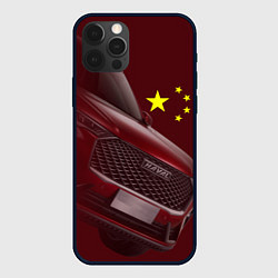 Чехол для iPhone 12 Pro Max Haval и флаг, цвет: 3D-черный