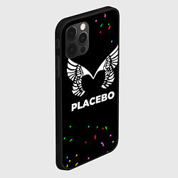 Чехол для iPhone 12 Pro Max Placebo конфети, цвет: 3D-черный — фото 2