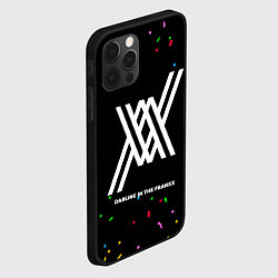 Чехол для iPhone 12 Pro Max Darling in the FranXX конфети, цвет: 3D-черный — фото 2