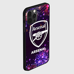 Чехол для iPhone 12 Pro Max Праздничный Arsenal, цвет: 3D-черный — фото 2