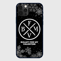 Чехол для iPhone 12 Pro Max Снежный Bullet For My Valentine, цвет: 3D-черный