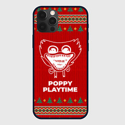 Чехол для iPhone 12 Pro Max Poppy Playtime new year, цвет: 3D-черный