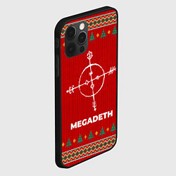 Чехол для iPhone 12 Pro Max Megadeth new year, цвет: 3D-черный — фото 2