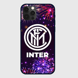 Чехол для iPhone 12 Pro Max Праздничный Inter, цвет: 3D-черный