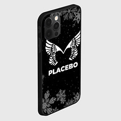 Чехол для iPhone 12 Pro Max Снежный Placebo, цвет: 3D-черный — фото 2