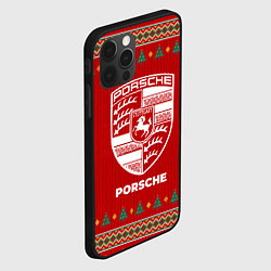 Чехол для iPhone 12 Pro Max Porsche new year, цвет: 3D-черный — фото 2