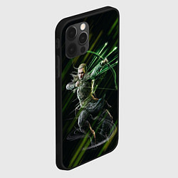 Чехол для iPhone 12 Pro Max Леголас - Властелин колец, цвет: 3D-черный — фото 2