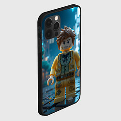 Чехол для iPhone 12 Pro Max Роблокс ночью, цвет: 3D-черный — фото 2