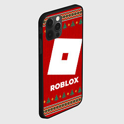 Чехол для iPhone 12 Pro Max Roblox new year, цвет: 3D-черный — фото 2