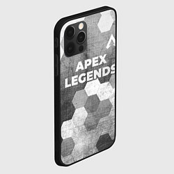 Чехол для iPhone 12 Pro Max Apex Legends - grey gradient посередине, цвет: 3D-черный — фото 2