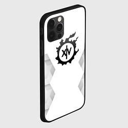 Чехол для iPhone 12 Pro Max Final Fantasy white poly, цвет: 3D-черный — фото 2