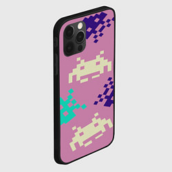 Чехол для iPhone 12 Pro Max Пиксели фильтр, цвет: 3D-черный — фото 2
