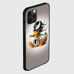 Чехол для iPhone 12 Pro Max Venom Duck - ai art fantasy, цвет: 3D-черный — фото 2