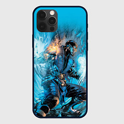 Чехол для iPhone 12 Pro Max Mortal Kombat - Sub-Zero, цвет: 3D-черный