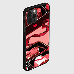 Чехол для iPhone 12 Pro Max Шоколадки в форме сердца, цвет: 3D-черный — фото 2