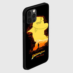 Чехол для iPhone 12 Pro Max Indiana Jones and the Great Circle, цвет: 3D-черный — фото 2