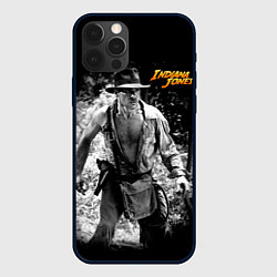 Чехол для iPhone 12 Pro Max Indiana Jones, цвет: 3D-черный