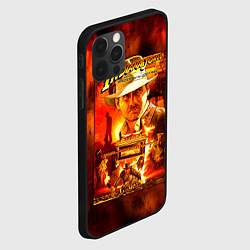 Чехол для iPhone 12 Pro Max Indiana Jones and the raiders of the lost ark, цвет: 3D-черный — фото 2