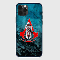 Чехол для iPhone 12 Pro Max Персонаж Assassins Creed, цвет: 3D-черный