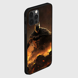 Чехол для iPhone 12 Pro Max Batman dark city, цвет: 3D-черный — фото 2