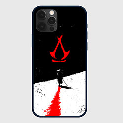 Чехол для iPhone 12 Pro Max Assassins creed shadows - самурай, цвет: 3D-черный