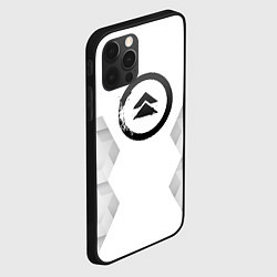 Чехол для iPhone 12 Pro Max Ghost of Tsushima white poly, цвет: 3D-черный — фото 2