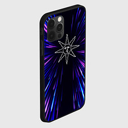 Чехол для iPhone 12 Pro Max Dark Souls neon energy, цвет: 3D-черный — фото 2
