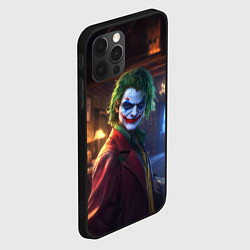 Чехол для iPhone 12 Pro Max Джокер на улице, цвет: 3D-черный — фото 2