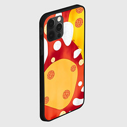Чехол для iPhone 12 Pro Max Теплая африканская абстракция, цвет: 3D-черный — фото 2
