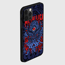 Чехол для iPhone 12 Pro Max Metallica: octopus, цвет: 3D-черный — фото 2