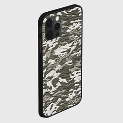Чехол для iPhone 12 Pro Max Фактурный камуфляж, цвет: 3D-черный — фото 2