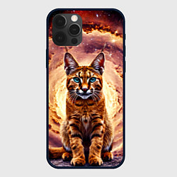 Чехол для iPhone 12 Pro Max Каракет в космосе, цвет: 3D-черный