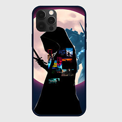 Чехол для iPhone 12 Pro Max Для любителя аниме, цвет: 3D-черный
